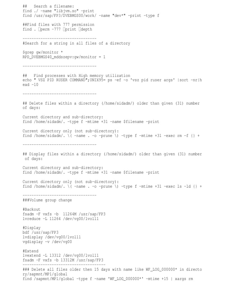 Unix Scripts | PDF | File Transfer Protocol | Computer File