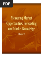 Chapter - 5 Measuring Market Opportunities