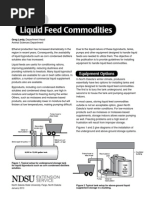 Liquid Feed Commodities: Handling