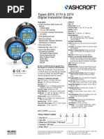 Industrial pressure gauge