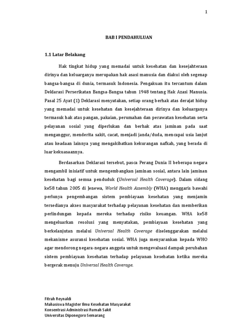 Makalah Bpjs Kesehatan