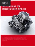 The V8 Engine For McLaren's New MP4-12C