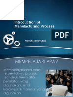 Chapter 1 - Introduction To Manufacturing Process