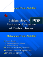 Muhammad Tahir Abdullah: Epidemiology, Risk Factors, & Prevention of Cardiac Disease