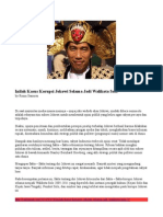 Inilah Kasus Korupsi Jokowi Selama Jadi Walikota Solo 