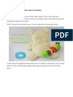Things For Boys Craftstorming: Baby Shower Gift: Flat Teddy Tutorial and Pattern