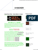 Cheat Dewa Poker - Game Master of Japan. - 8 HACKER