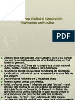 Unificarea Italiei Si Germaniei