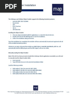 Map Cad-Duct Object Enabler Installation Instructions