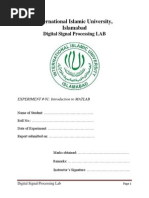 DSP Lab01 Handout