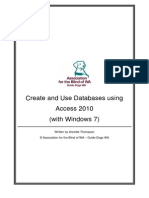 Isc Sample Create and Use Databases Using Access2010