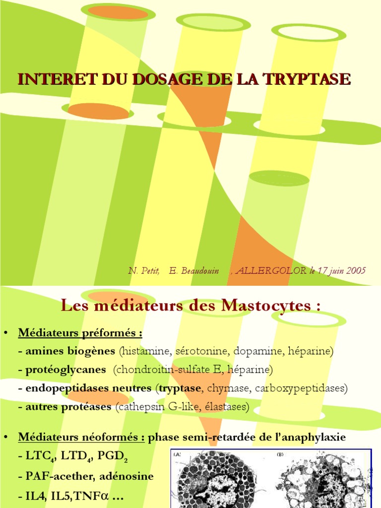 Tryptase Risikomarker – Tryptase als klinischer Marker – FFLR