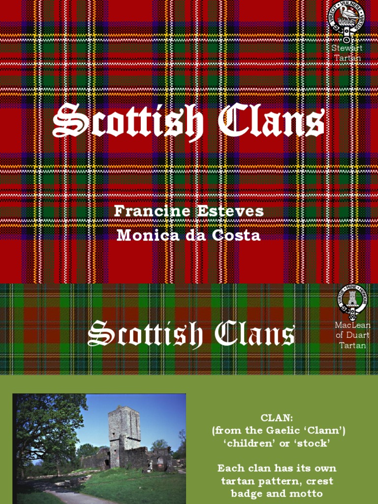 Overview of Scottish Clans and Tartans | PDF