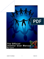 Official Joomla manual for version 1.0.11