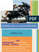 Generos Musicals y Dancisticos de La Costa