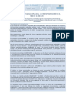 Desarrollo y Evaluacion de Competencias Medio Ambiente