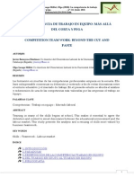 La competencia de trabajo en equipo, más allá del corta y pega