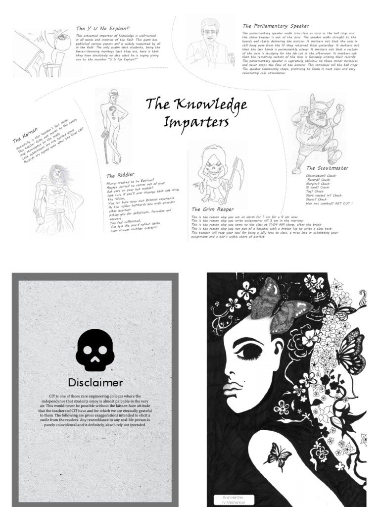 Humorous Teacher Archetypes at CIT | PDF