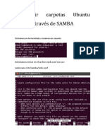 Compartir carpetas Ubuntu Server a través de SAMBA