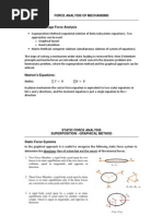 Static Force Analysis