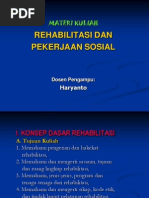 Download Materi Kuliah Rehabilitasi Pekerjaan Sosial by Jabarin Koni SN215046701 doc pdf