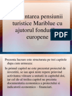 Infiintarea Pensiuni Turistice Mariblue Cu Ajutorul Fondurilor Europene