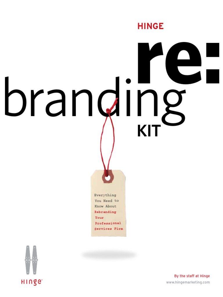 Hinge ReBranding Kit PDF Brand Reputation