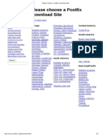 Please Choose A Postfix Download Site