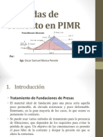 Lechadas de Cemento en PIMR