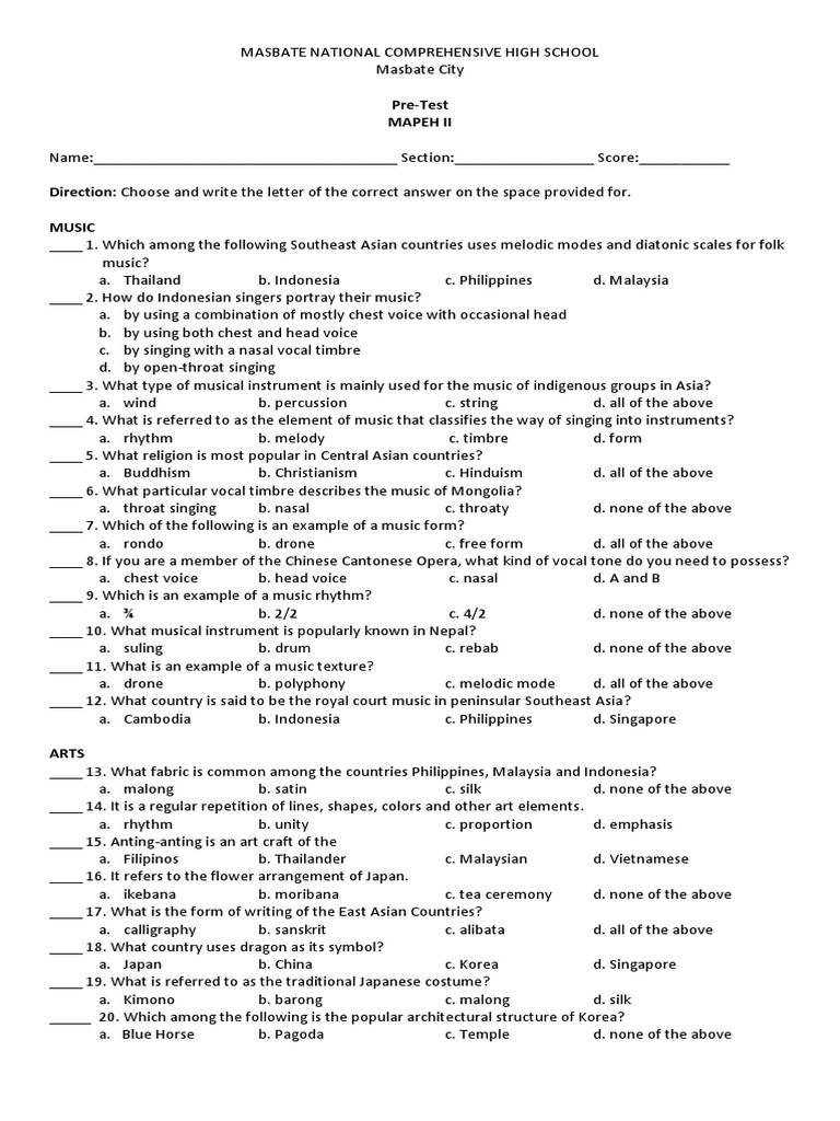 mapeh grade in sheet Pre Alcoholic test Mapeh Drinks II Singing mapeh grade in sheet Pre Alcoholic test Mapeh Drinks II Singing