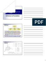 Elastic Settlement in Soil