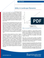 Magnetic Susceptibility in Landscape Dynamics