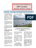 2009 Ewsletter: The Association of Major Flyfishing Clubs
