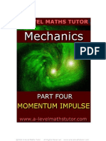 E-Book,Momentum & Impulse,mechanics revision notes from A-level Maths Tutor