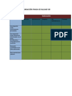 matriz de valoracin para evaluar un cuestionario