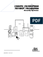 FirstAlert FA168CPS v7 Programming Manual