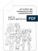 Taller de Comunicación Comunitaria