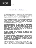 7422 Just Retribution in the Beyond ....