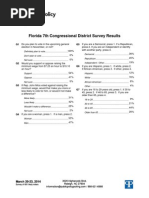 FL 7 Minimum Wage Polling Results