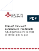 136727806 Ghid Introductiv in Croit Si Brodat Camasa Traditionala Romaneasca