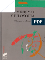 Feminismo y Filosofia (Celia Amoros)
