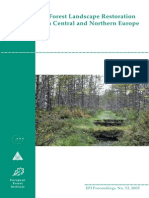 Forest Landscape Restoration in Central and Northern Europe