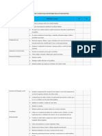 lista de cotejo para monitoreo de lectoescritura