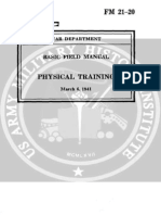 001958 FM 21-20 Basic Field Manual, Physical Training-1941