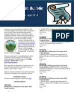 April 2014 Legislation Edition