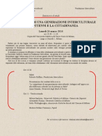 Le competenze di una generazione interculturale. I diciottenni e la cittaidinanza.