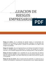 Evaluación Riesgos Empresariales