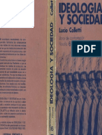 Colleti - Ideología y Sociedad, Bernstein y El Marxismo de La Segunda Internacional PDF