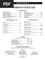 Download Modesto Sukiyaki Dinner Menu by 4Sukiyaki SN215121721 doc pdf