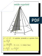 Corpuri Geometrice Formule